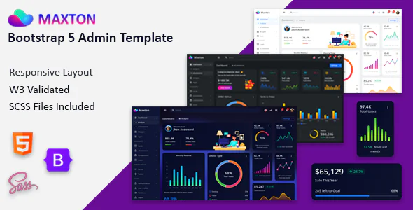 Maxton - Bootstrap 5 Admin Dashboard Template